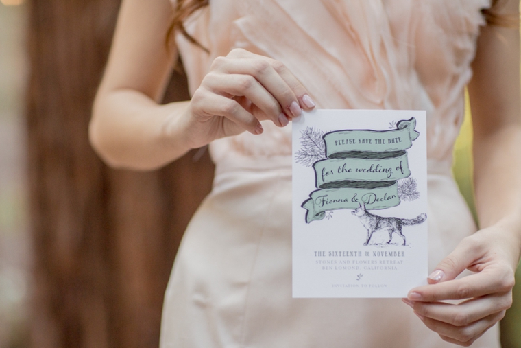 Eclectic Woodland Wedding Inspiration via TheELD.com