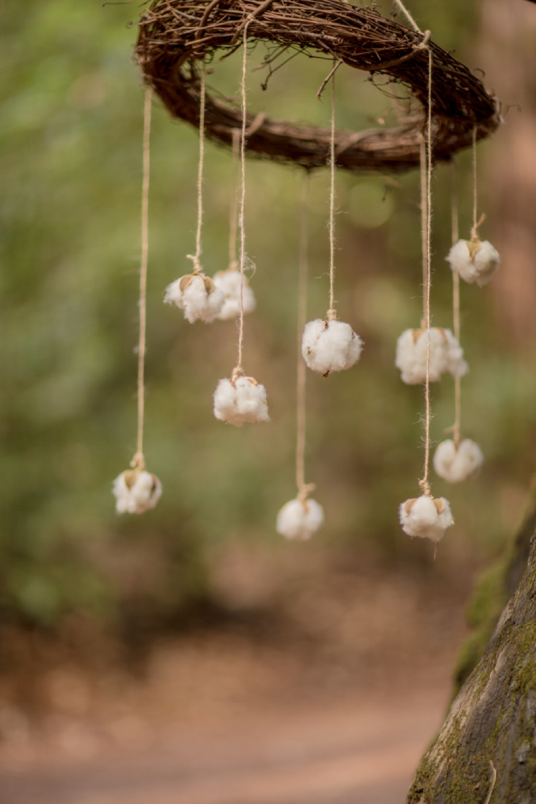 Eclectic Woodland Wedding Inspiration via TheELD.com