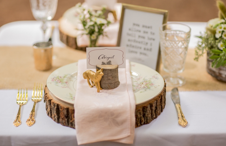 Eclectic Woodland Wedding Inspiration via TheELD.com