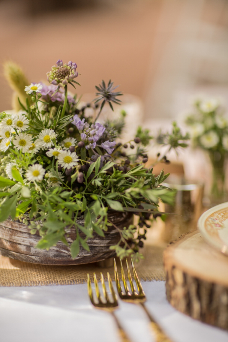 Eclectic Woodland Wedding Inspiration via TheELD.com