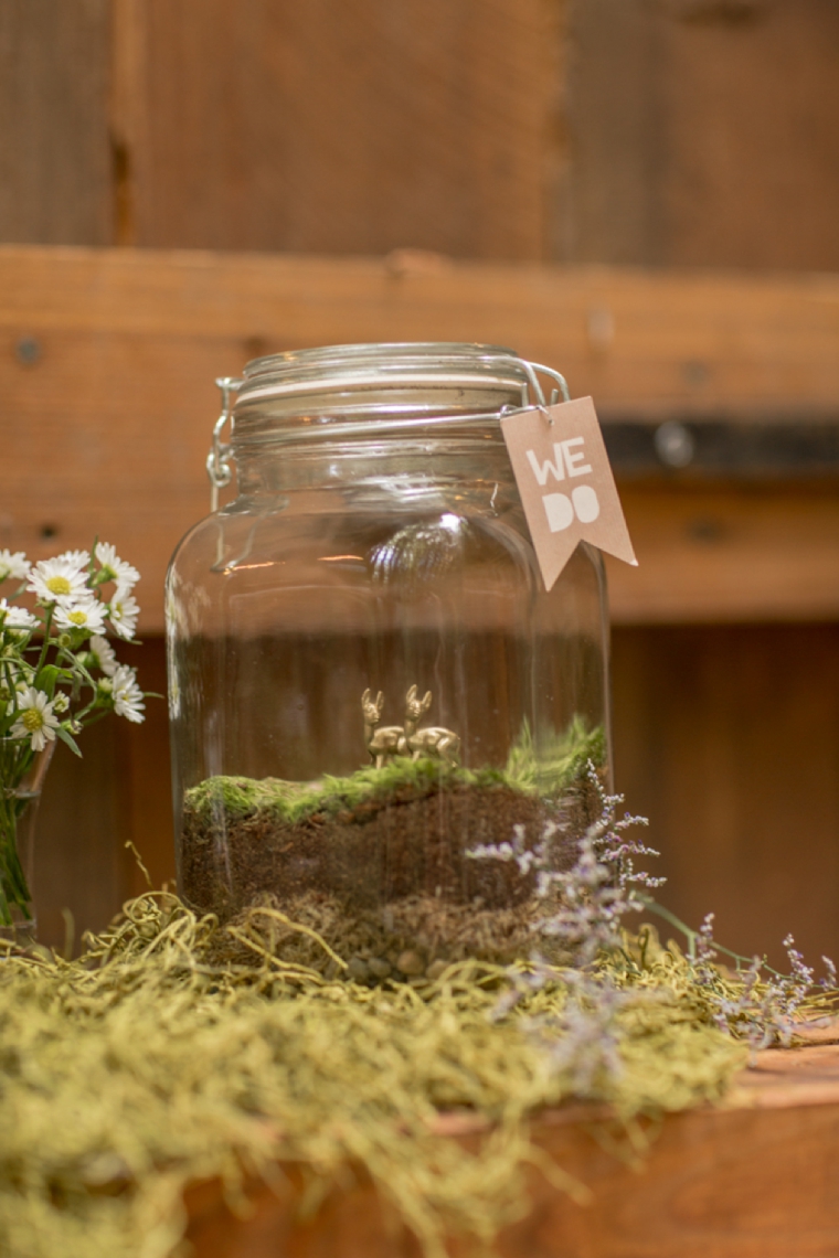 Eclectic Woodland Wedding Inspiration via TheELD.com