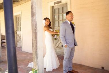 A California Lavender and Yellow Wedding via TheELD.com
