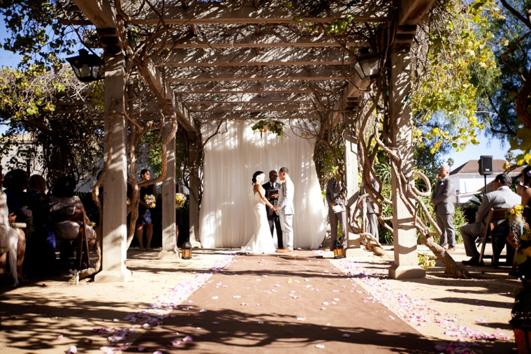 A California Lavender and Yellow Wedding via TheELD.com