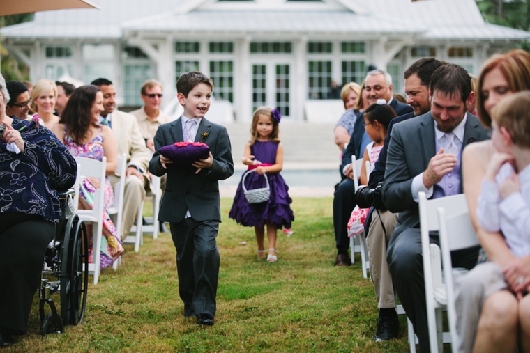 A Purple Vintage Eclectic Florida Wedding via TheELD.com