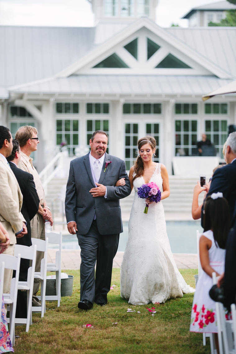 A Purple Vintage Eclectic Florida Wedding via TheELD.com