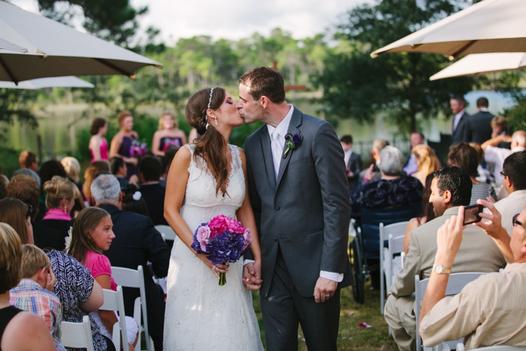 A Purple Vintage Eclectic Florida Wedding via TheELD.com