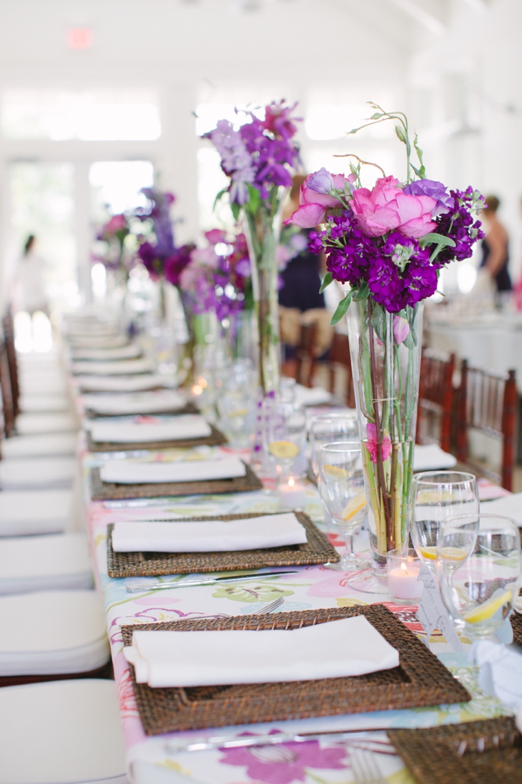 A Purple Vintage Eclectic Florida Wedding via TheELD.com