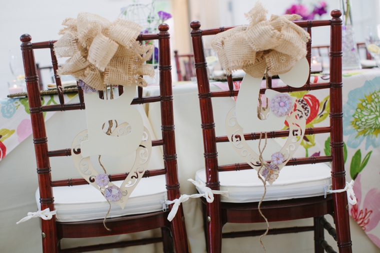 A Purple Vintage Eclectic Florida Wedding via TheELD.com