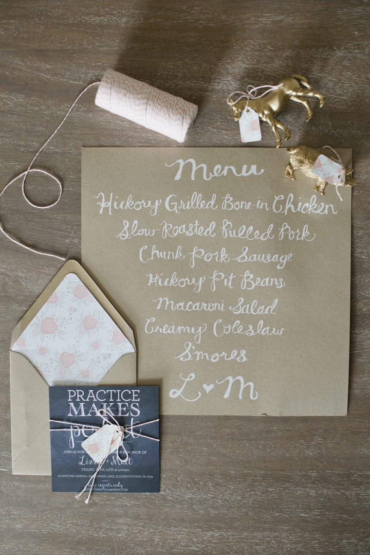 A Rustic Chic Pennsylvania Barn Wedding via TheELD.com