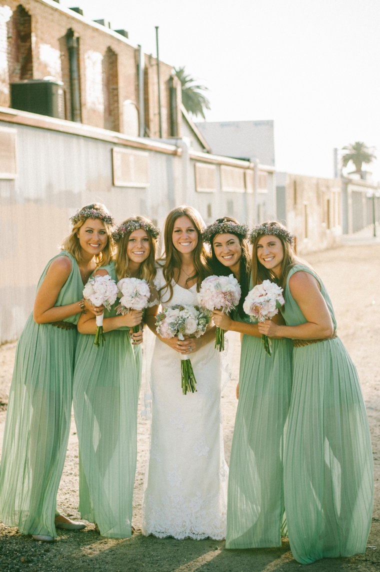 Vintage Eclectic California Wedding via TheELD.com