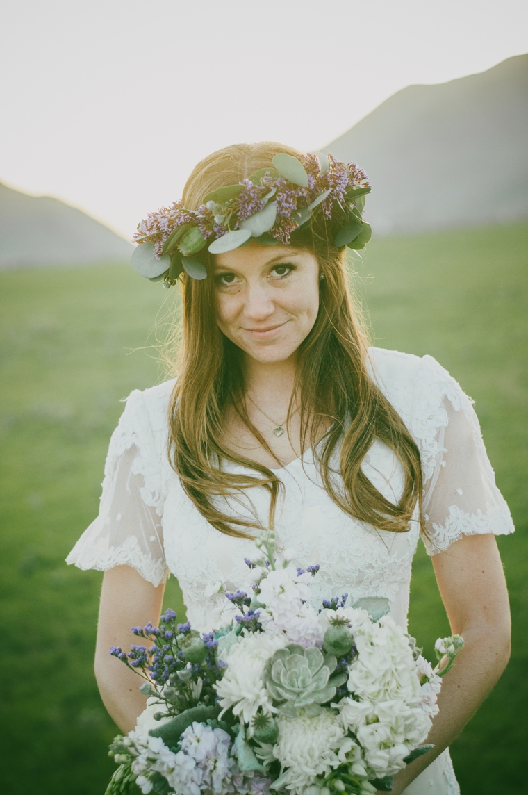 Vintage Eclectic California Wedding via TheELD.com