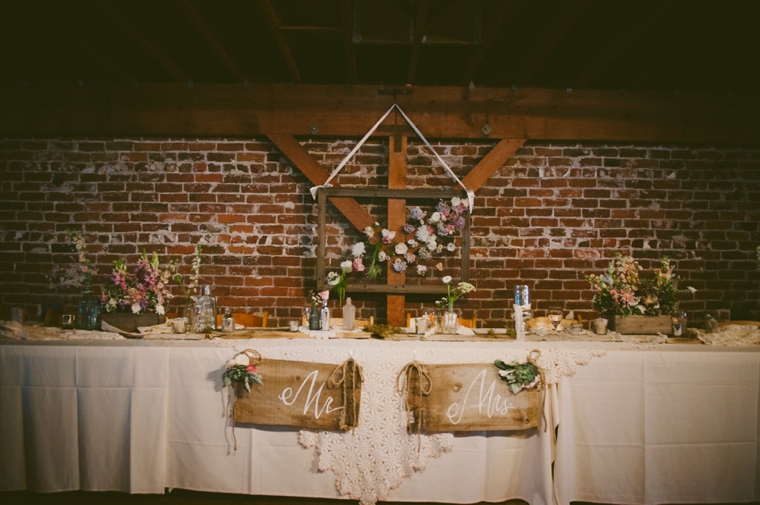 Vintage Eclectic California Wedding via TheELD.com