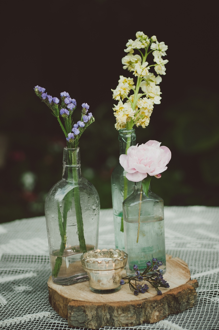 Vintage Eclectic California Wedding via TheELD.com