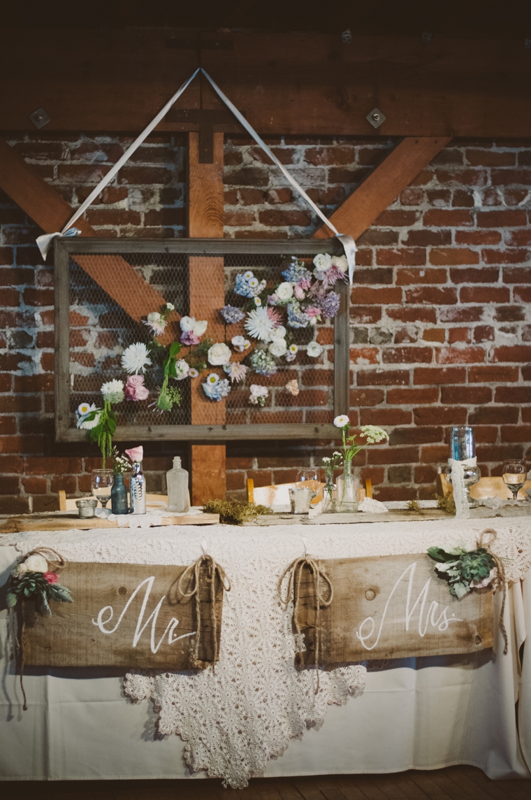 Vintage Eclectic California Wedding via TheELD.com