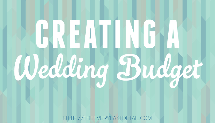 The Truth About Creating A Wedding Budget via TheELD.com