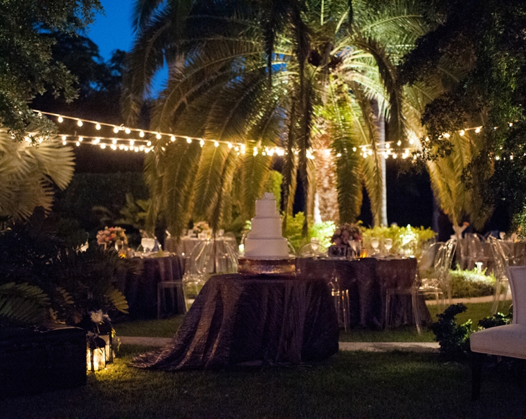 A Romantic Pink & Green Garden Wedding via TheELD.com