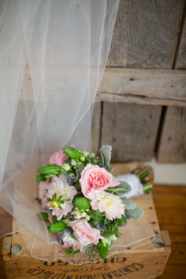 Rustic & Eclectic Backyard Maryland Wedding  via TheELD.com