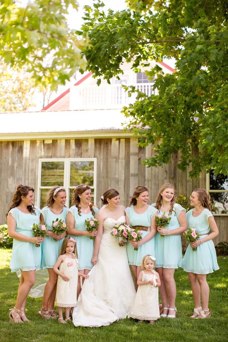 Rustic & Eclectic Backyard Maryland Wedding  via TheELD.com