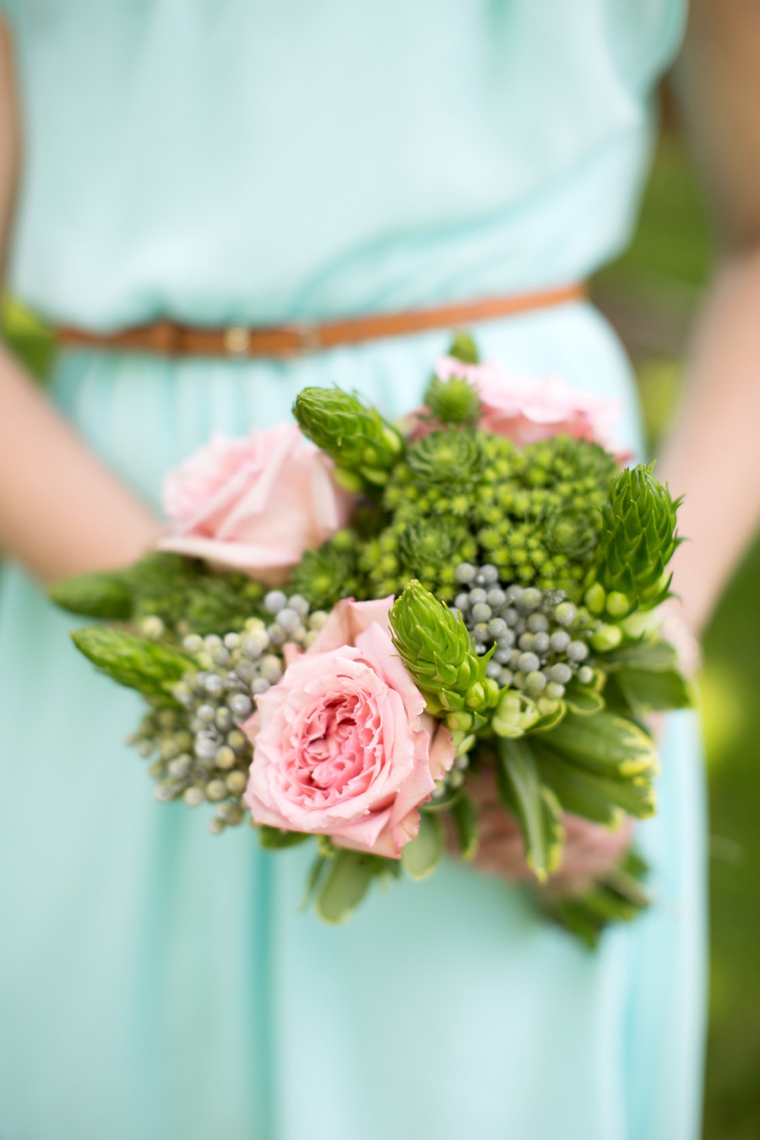 Rustic & Eclectic Backyard Maryland Wedding  via TheELD.com