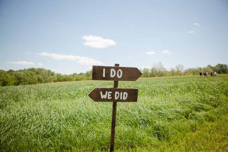 Rustic & Eclectic Backyard Maryland Wedding  via TheELD.com