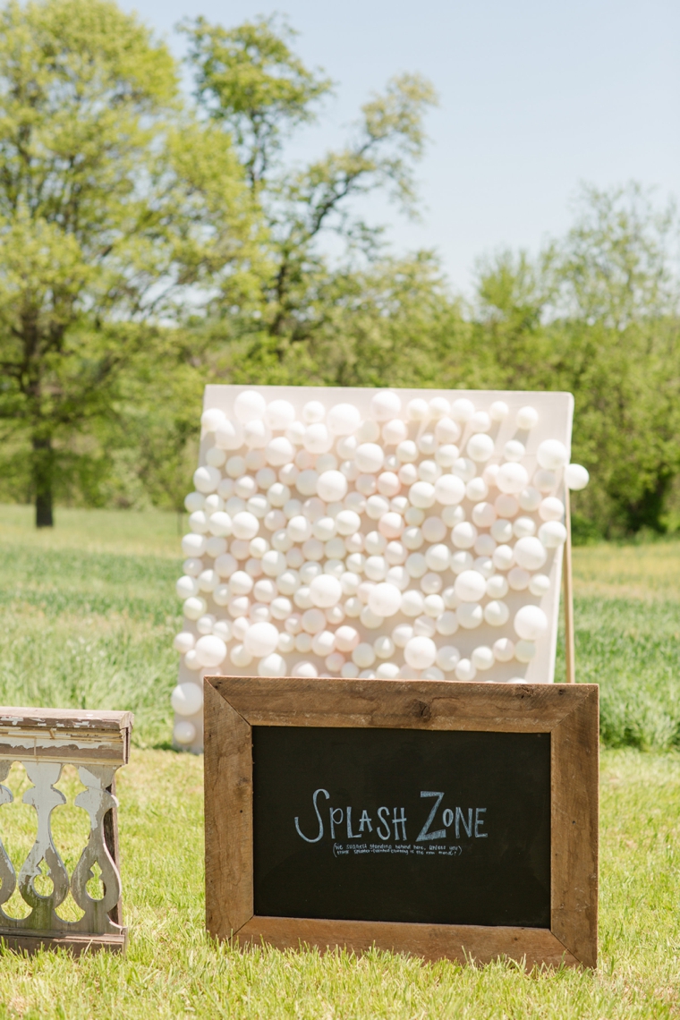 Rustic & Eclectic Backyard Maryland Wedding  via TheELD.com