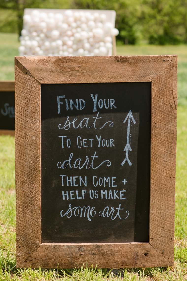 Rustic & Eclectic Backyard Maryland Wedding  via TheELD.com