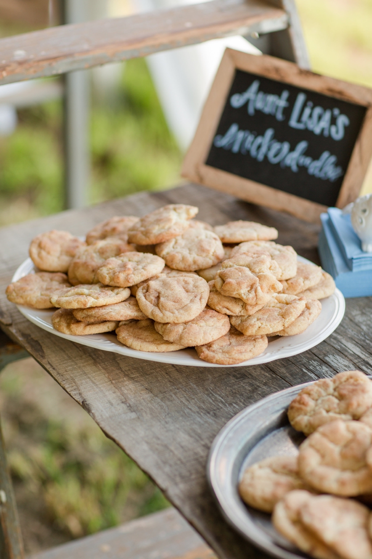 Rustic & Eclectic Backyard Maryland Wedding  via TheELD.com