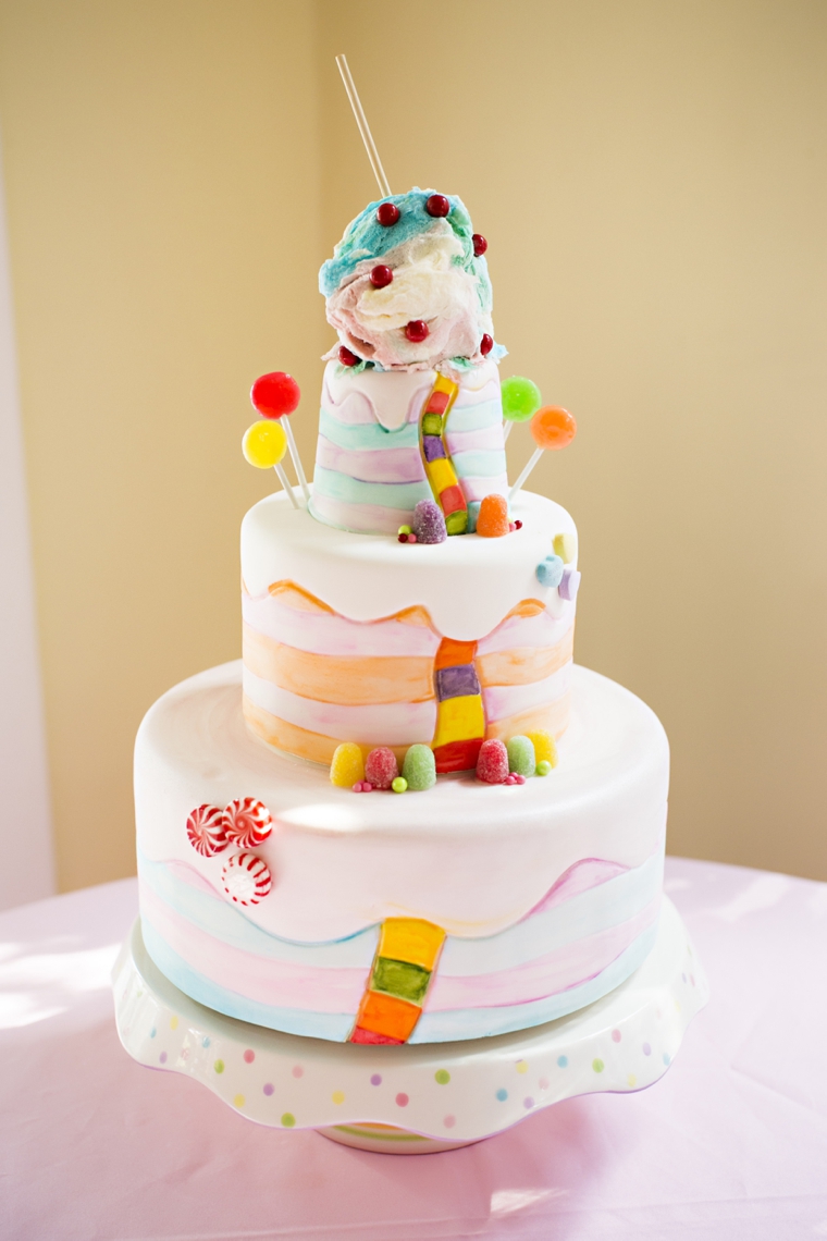 Eclectic Candy Land Wedding Ideas via TheELD.com