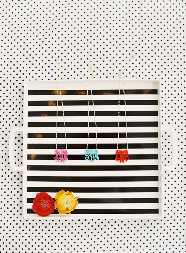 Colorful Kate Spade Inspired Wedding Ideas via TheELD.com