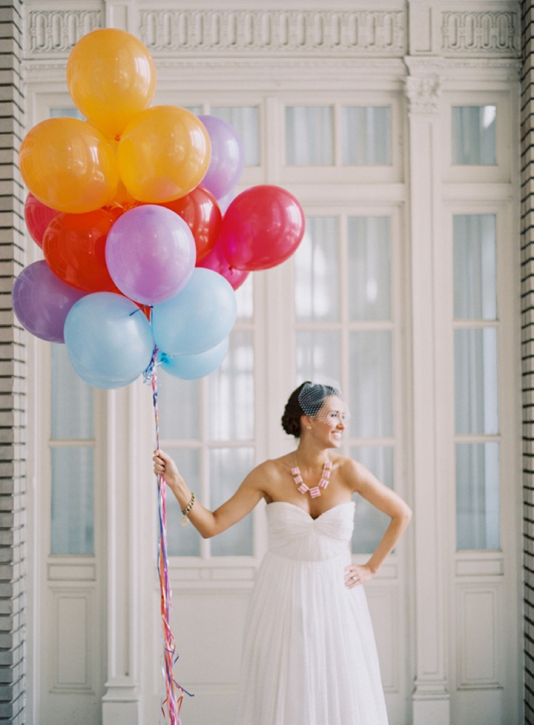 Colorful Kate Spade Inspired Wedding Ideas via TheELD.com