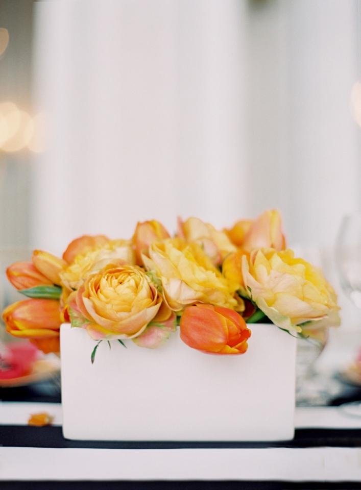 Colorful Kate Spade Inspired Wedding Ideas via TheELD.com