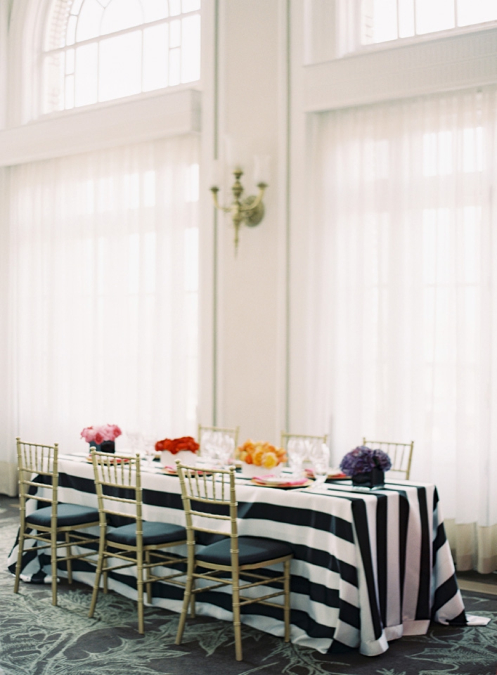 Colorful Kate Spade Inspired Wedding Ideas via TheELD.com