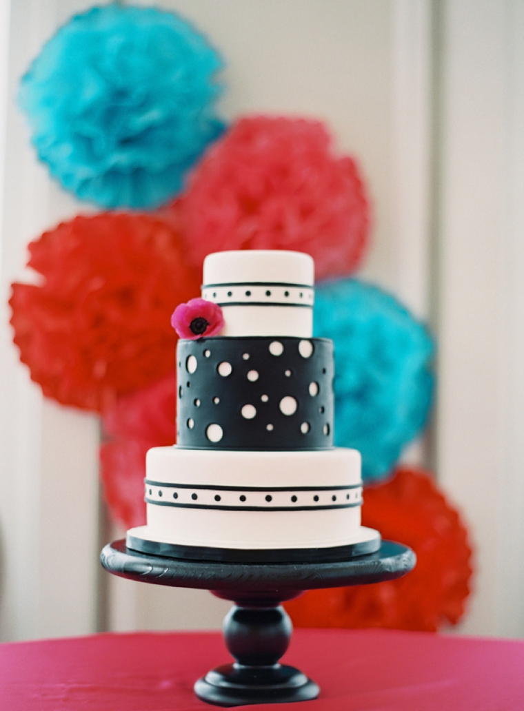 Colorful Kate Spade Inspired Wedding Ideas via TheELD.com