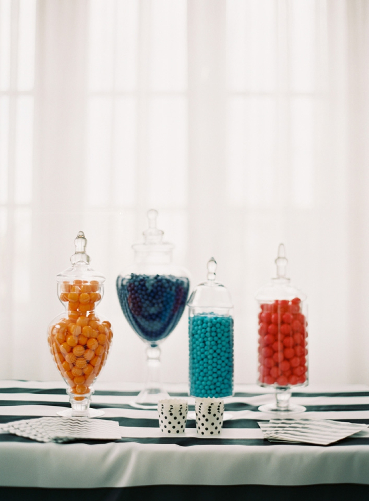 Colorful Kate Spade Inspired Wedding Ideas via TheELD.com