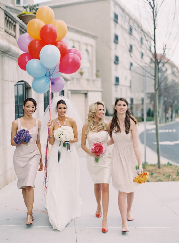 Colorful Kate Spade Inspired Wedding Ideas via TheELD.com