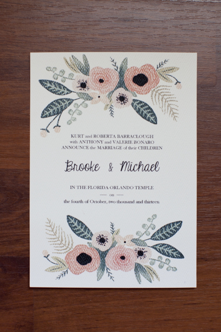 An Intimate Vintage Boho Wedding via TheELD.com