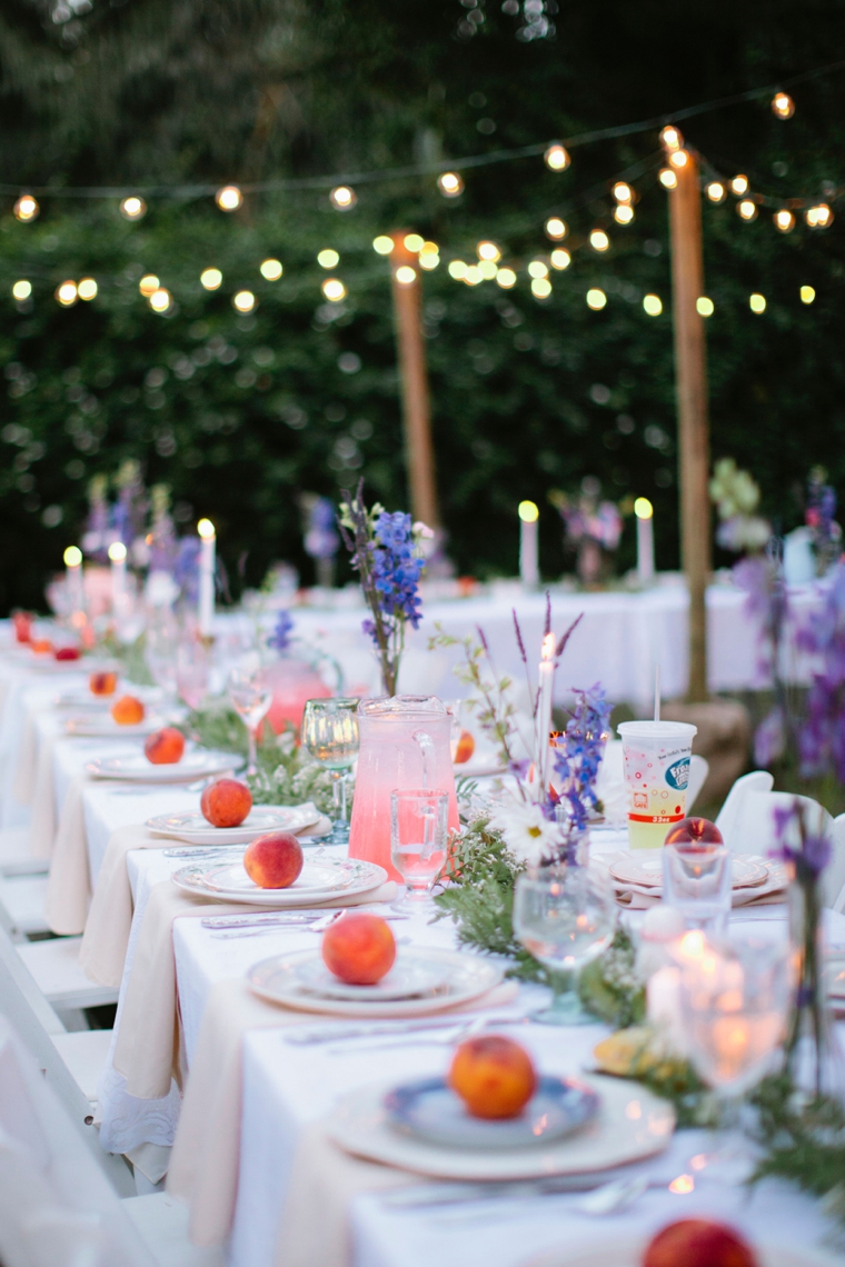 An Intimate Vintage Boho Wedding via TheELD.com