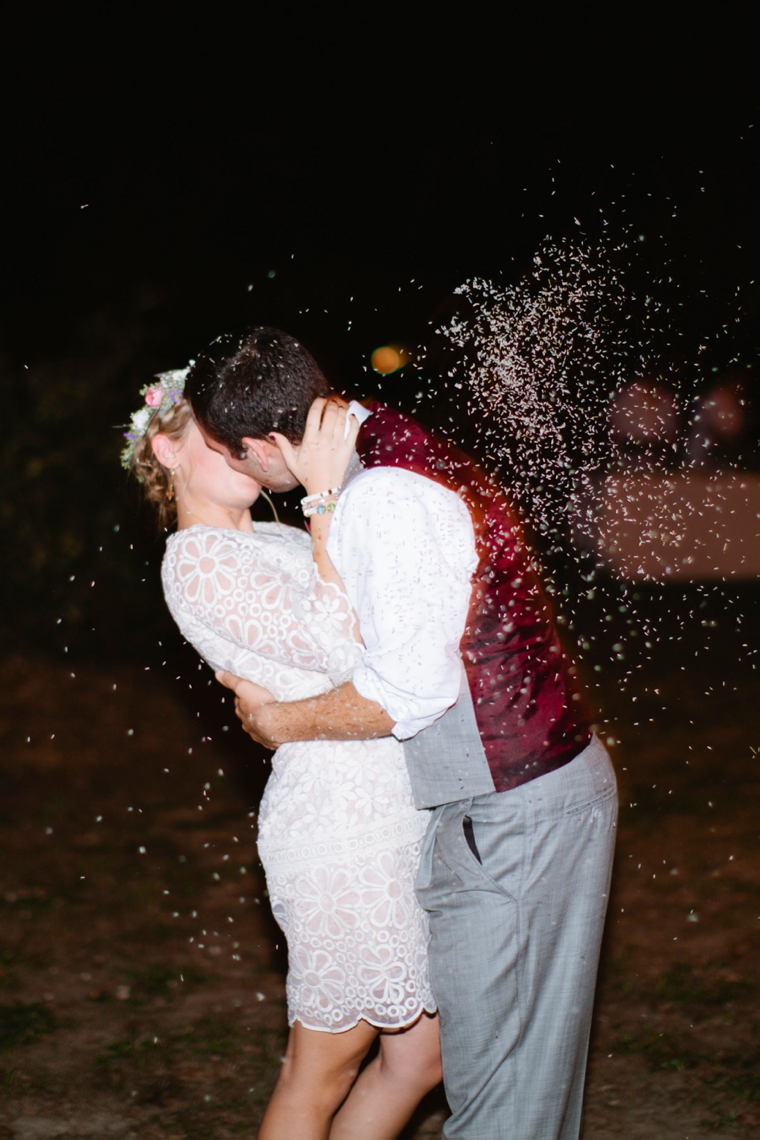 An Intimate Vintage Boho Wedding via TheELD.com