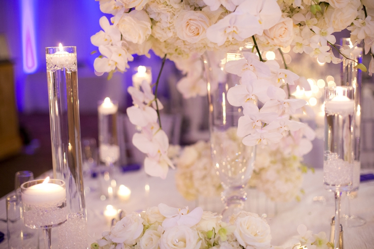 An Elegant Purple and White Wedding via TheELD.com