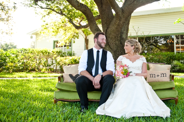 A Whimsical & Romantic Garden Wedding via TheELD.com