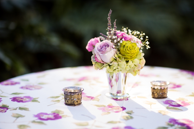 Romantic & Eclectic Purple & Green Wedding via TheELD.com