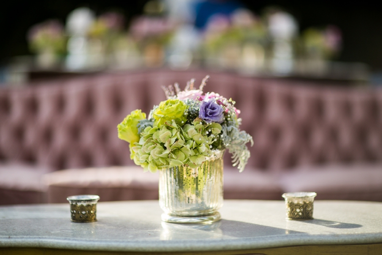 Romantic & Eclectic Purple & Green Wedding via TheELD.com