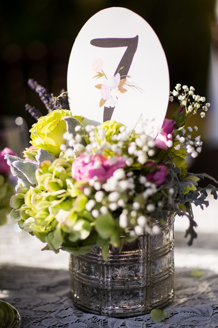 Romantic & Eclectic Purple & Green Wedding via TheELD.com