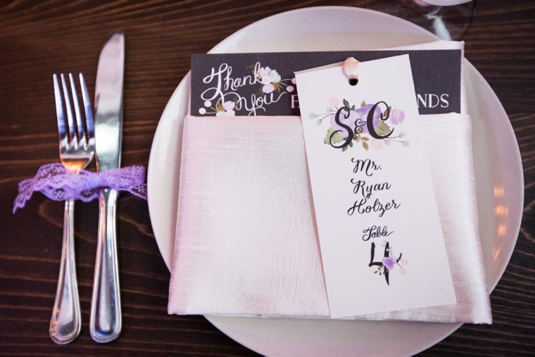 Romantic & Eclectic Purple & Green Wedding via TheELD.com