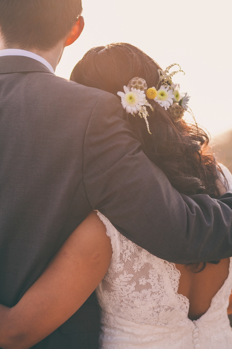 Rustic Organic California Wedding via TheELD.com