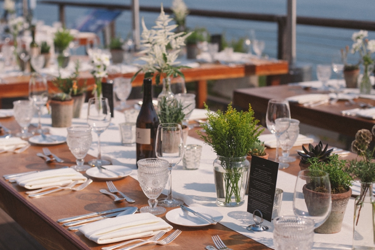 Rustic Organic California Wedding via TheELD.com