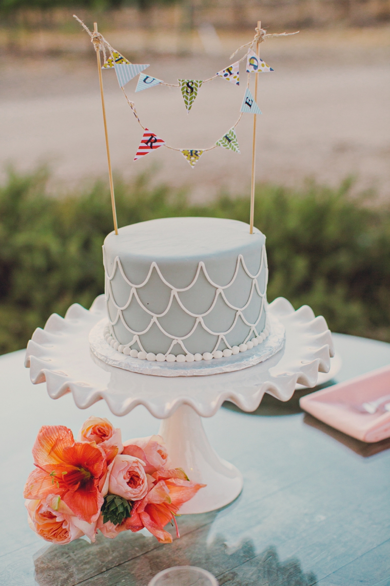 Mint & Orange California Vineyard Wedding via TheELD.com