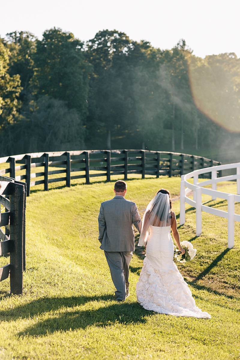 Rustic Yellow & Gray Kentucky Farm Wedding via TheELD.com
