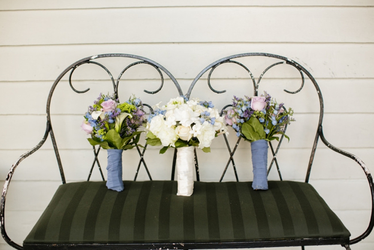 A Classic Light Blue New Orleans Wedding via TheELD.com