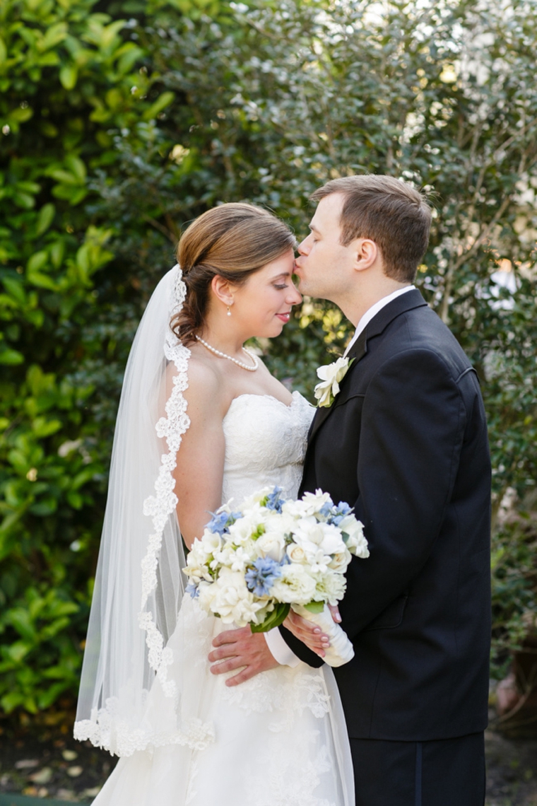 A Classic Light Blue New Orleans Wedding via TheELD.com